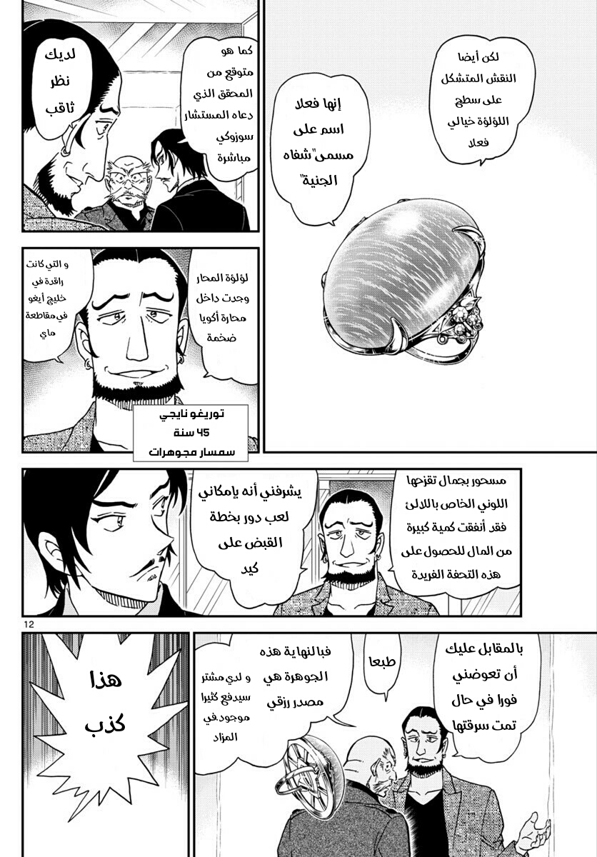 Detective Conan: Chapter 1018 - Page 12