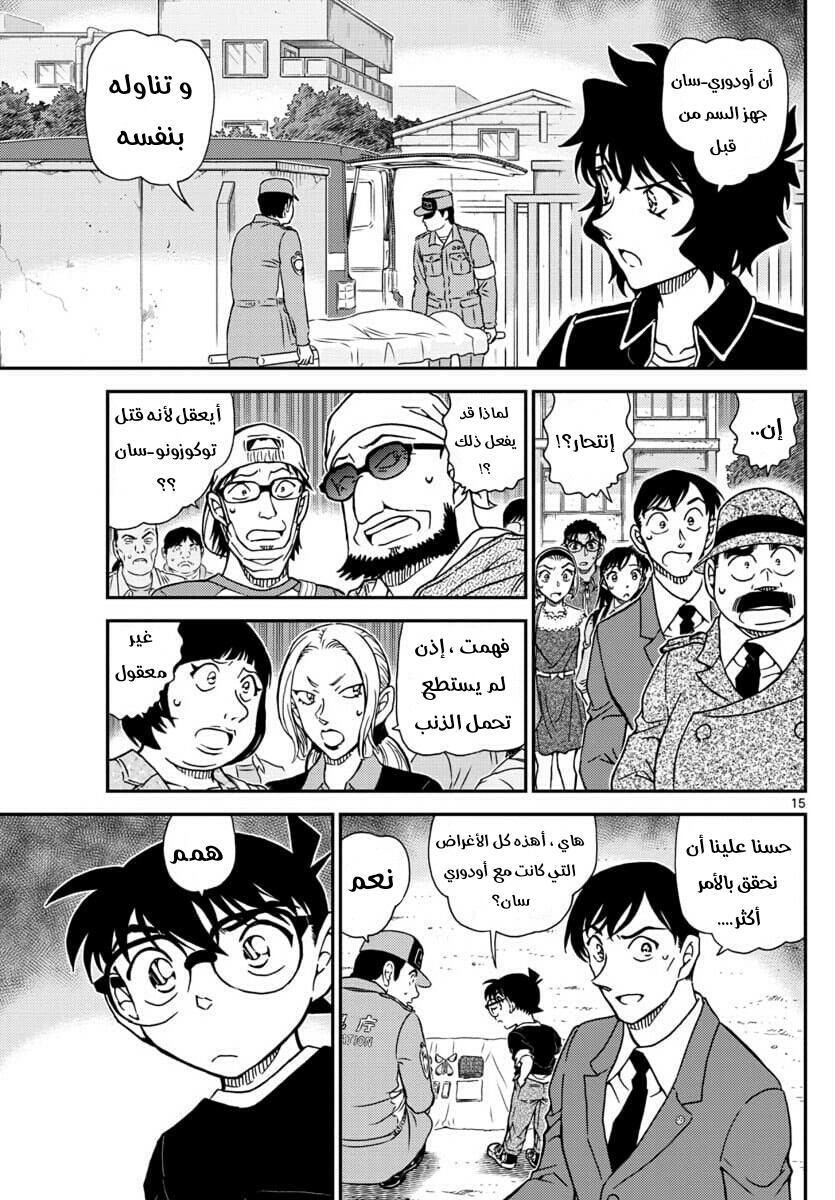 Detective Conan: Chapter 1024 - Page 15