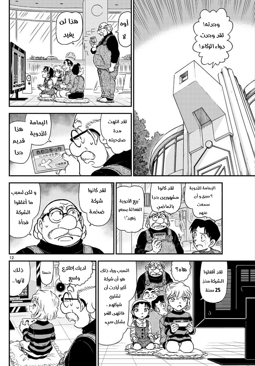 Detective Conan: Chapter 1025 - Page 12