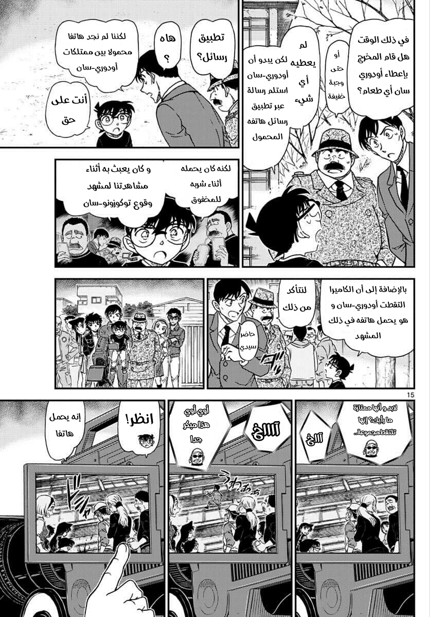Detective Conan: Chapter 1025 - Page 15