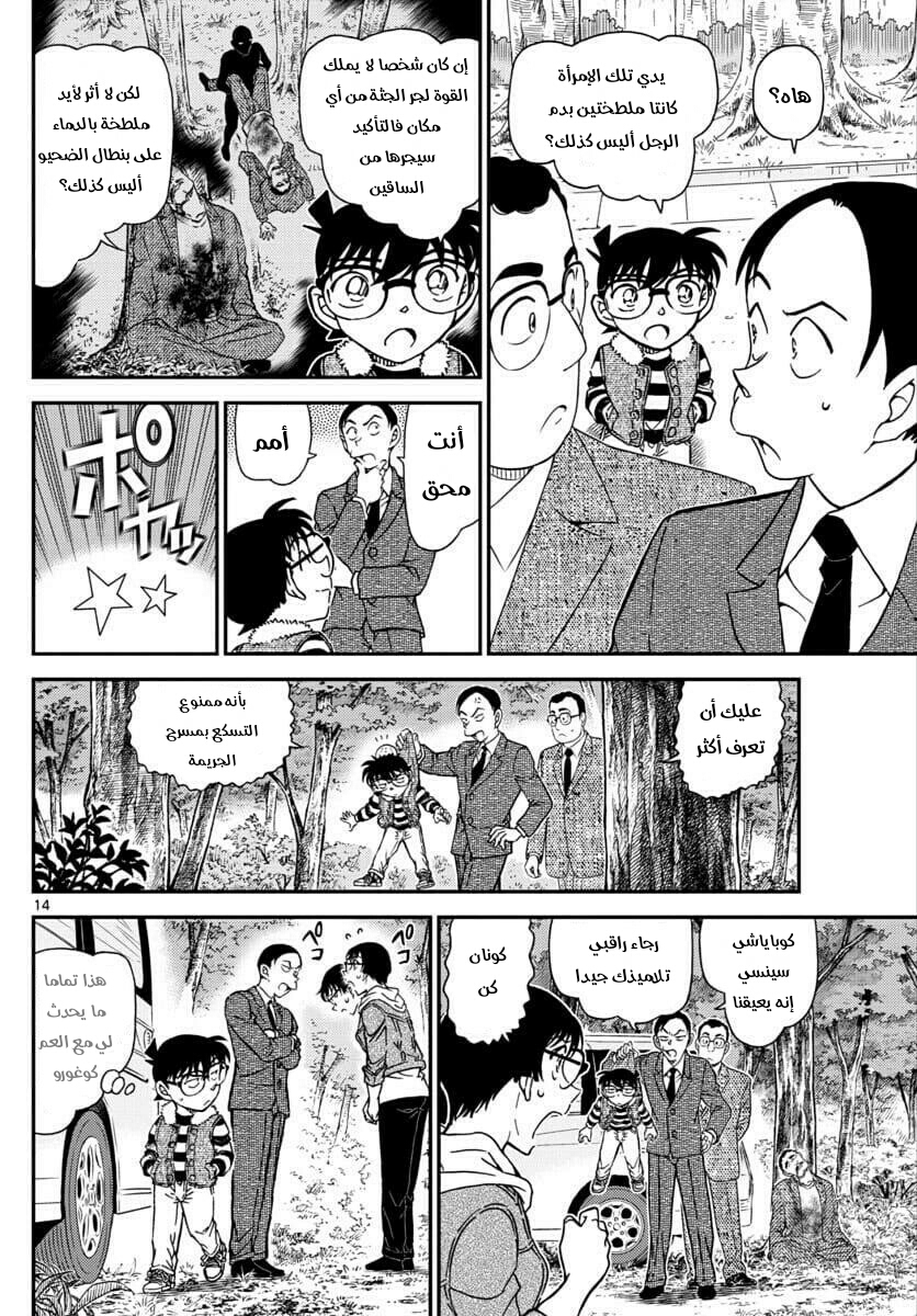 Detective Conan: Chapter 1033 - Page 14