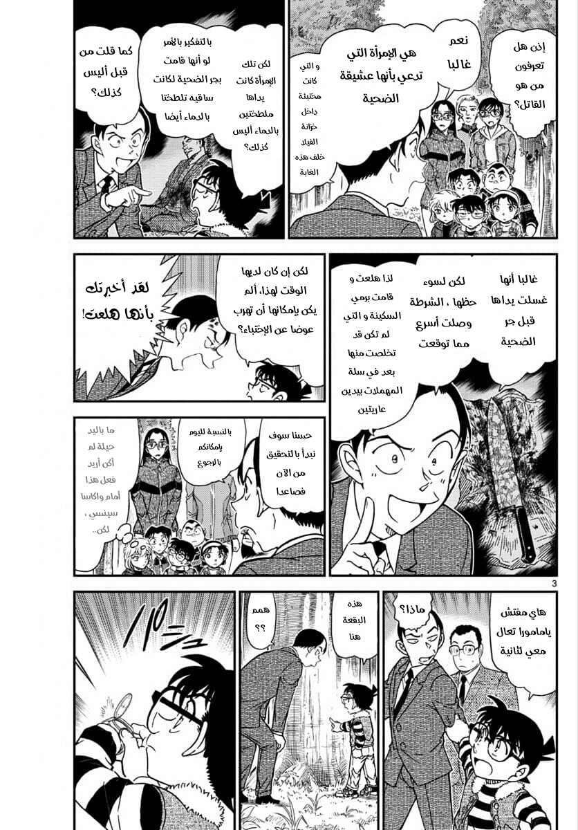 Detective Conan: Chapter 1034 - Page 3