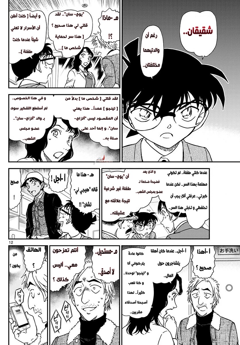 Detective Conan: Chapter 983 - Page 12