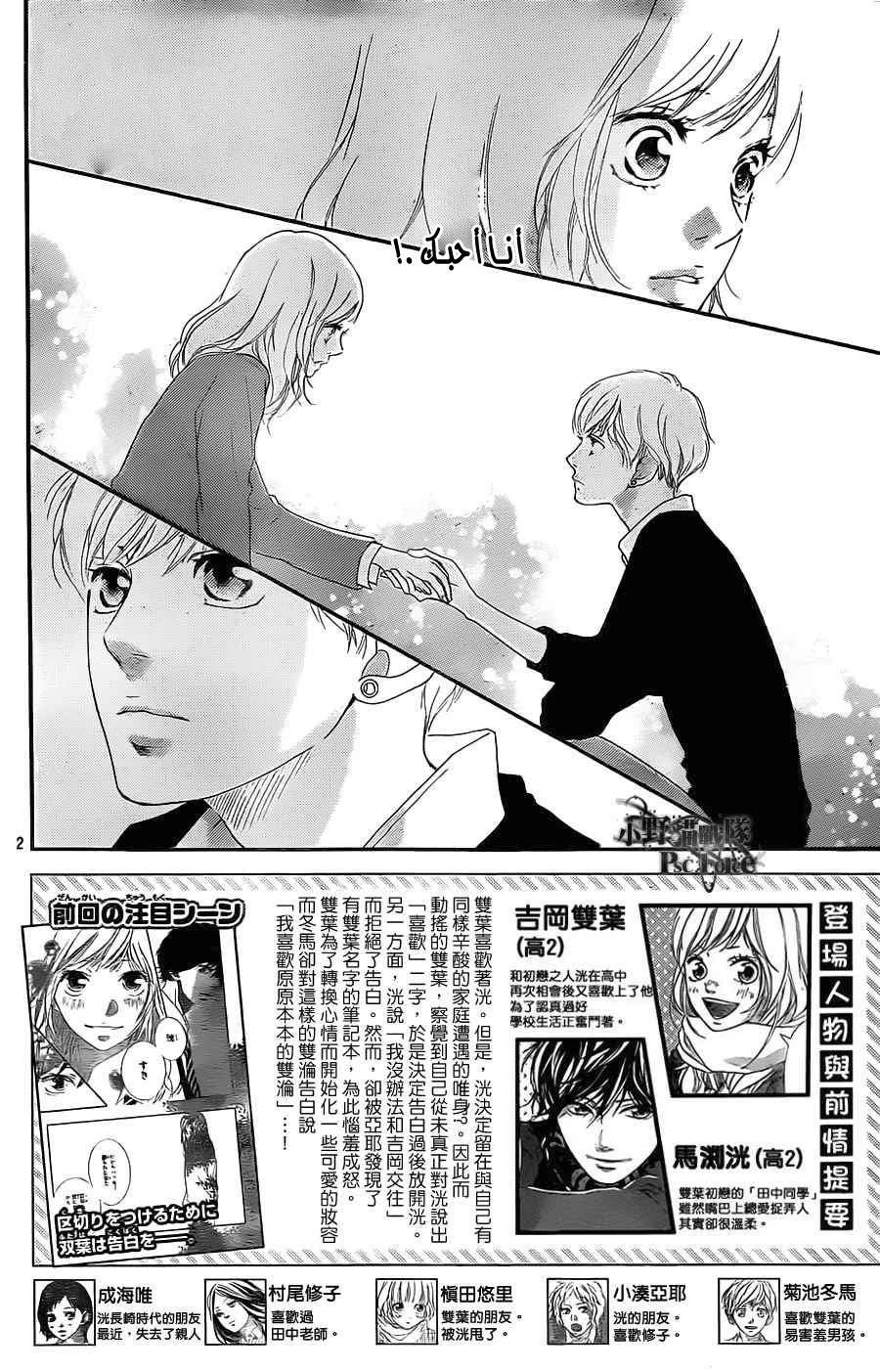Ao Haru Ride: Chapter 29 - Page 2