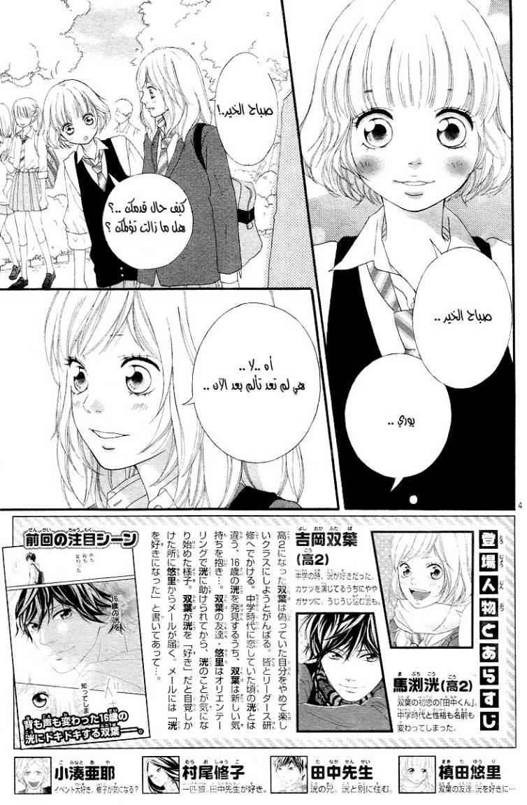 Ao Haru Ride: Chapter 8 - Page 4