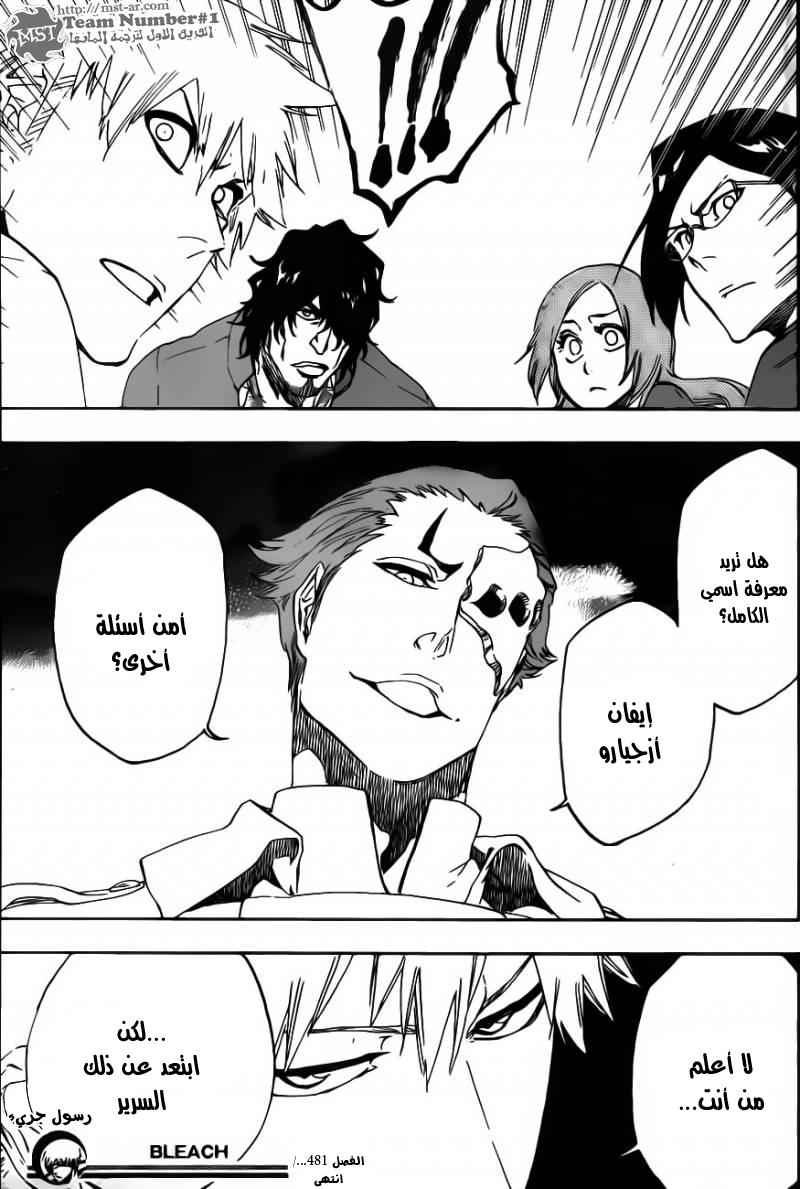 Bleach: Chapter 481 - Page 17