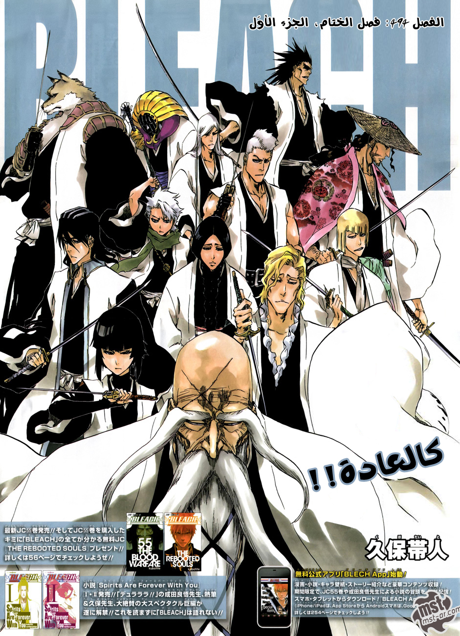 Bleach: Chapter 494 - Page 3