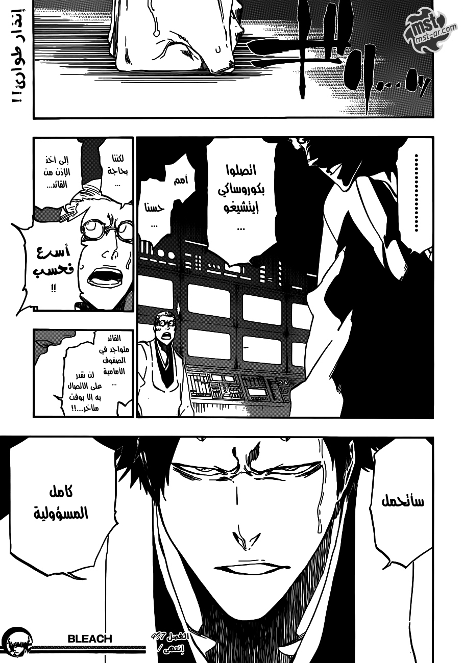 Bleach: Chapter 497 - Page 18