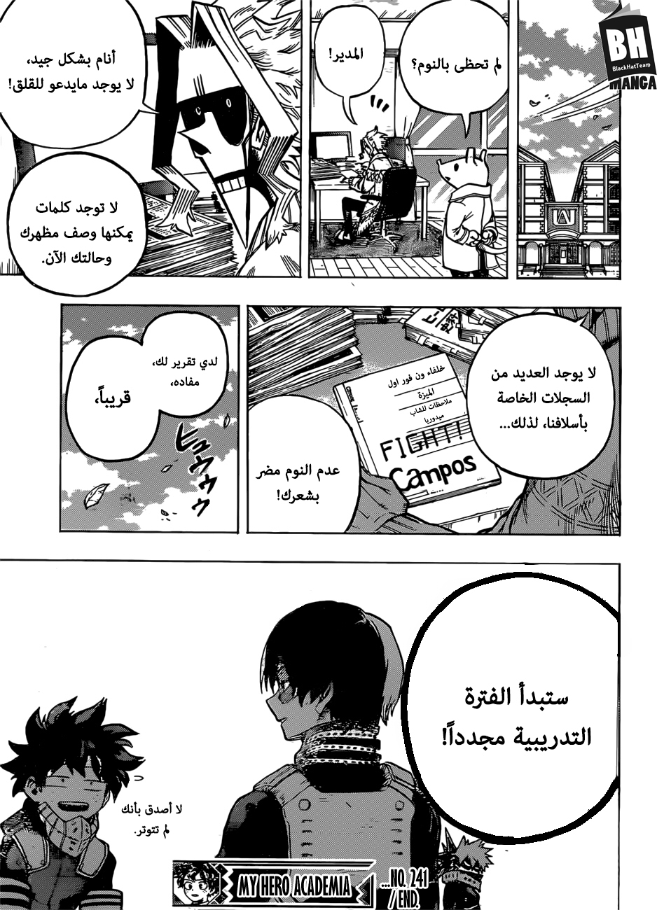 Boku no Hero Academia: Chapter 241 - Page 18