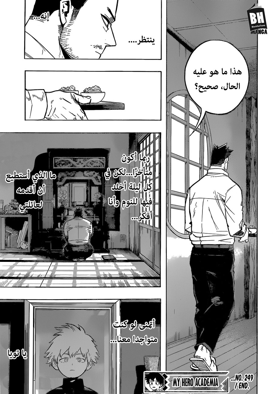 Boku no Hero Academia: Chapter 249 - Page 16