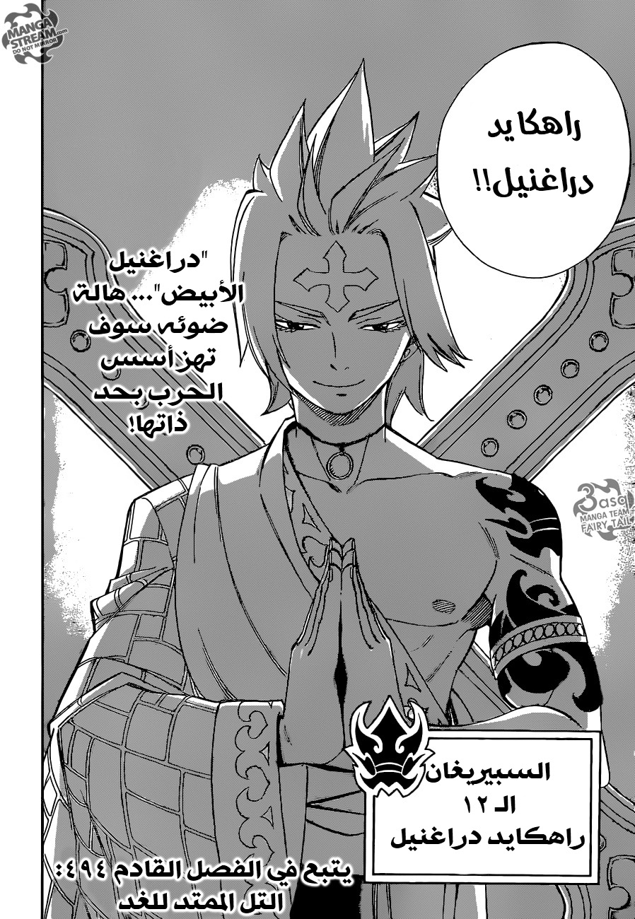 Fairy Tail: Chapter 493 - Page 20