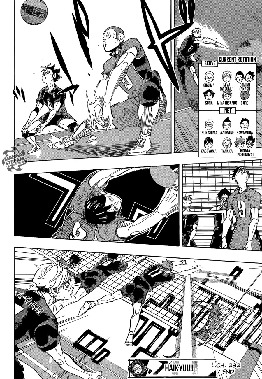 Haikyuu!!: Chapter 282 - Page 18