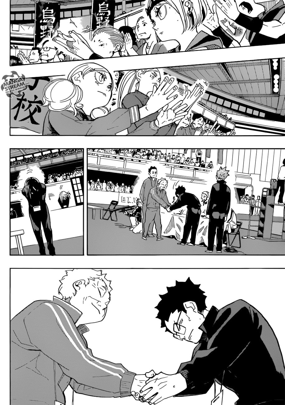 Haikyuu!!: Chapter 325 - Page 8