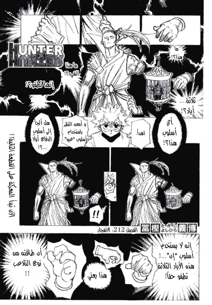 Hunter x Hunter: Chapter 212 - Page 2