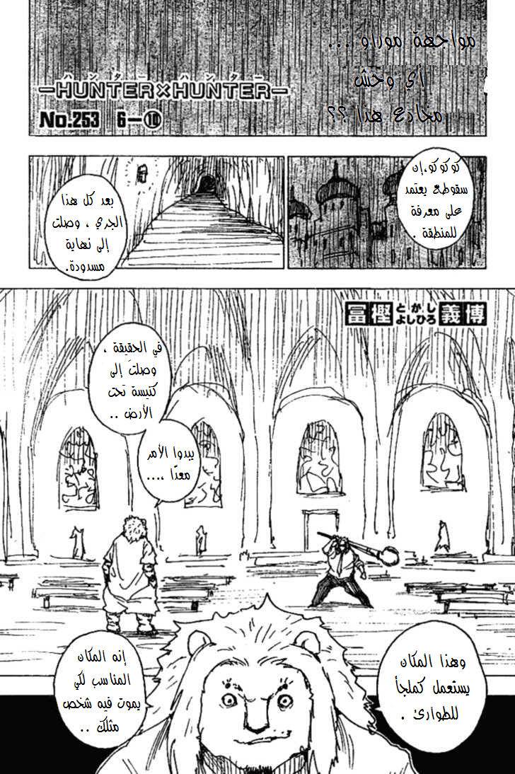 Hunter x Hunter: Chapter 253 - Page 2