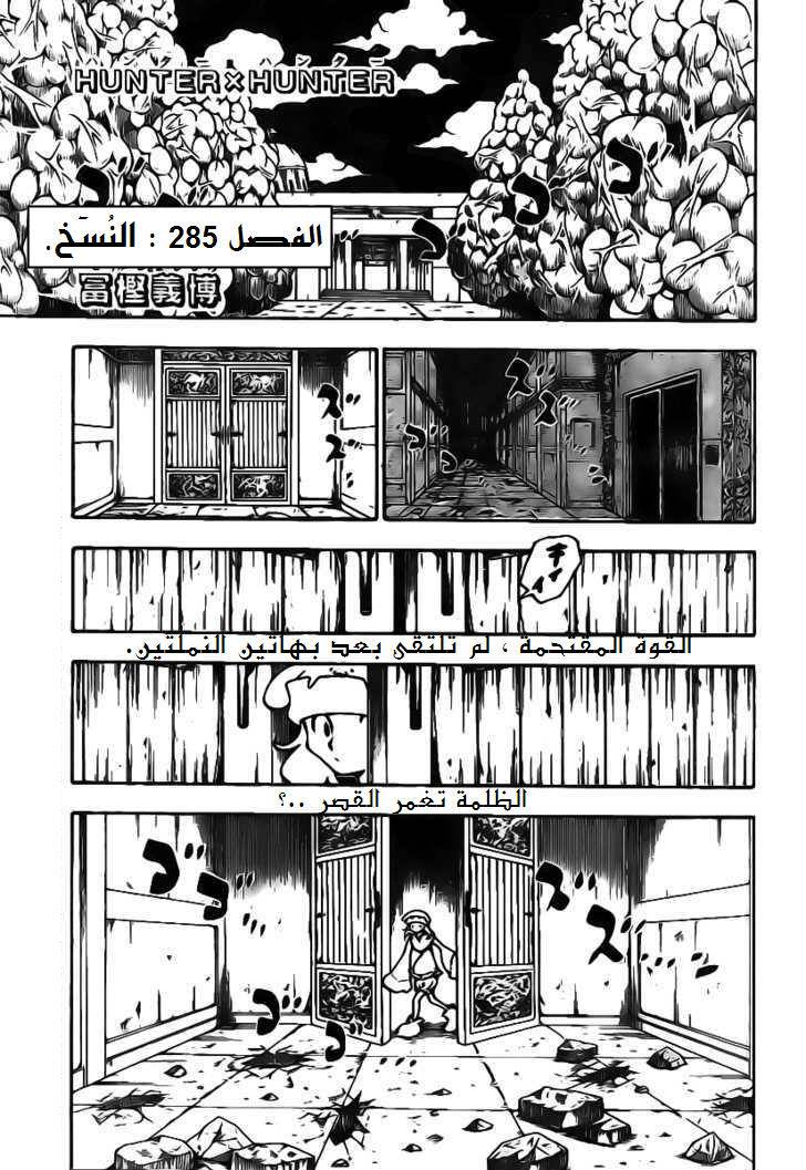 Hunter x Hunter: Chapter 285 - Page 2