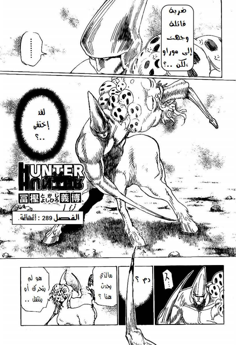 Hunter x Hunter: Chapter 289 - Page 2
