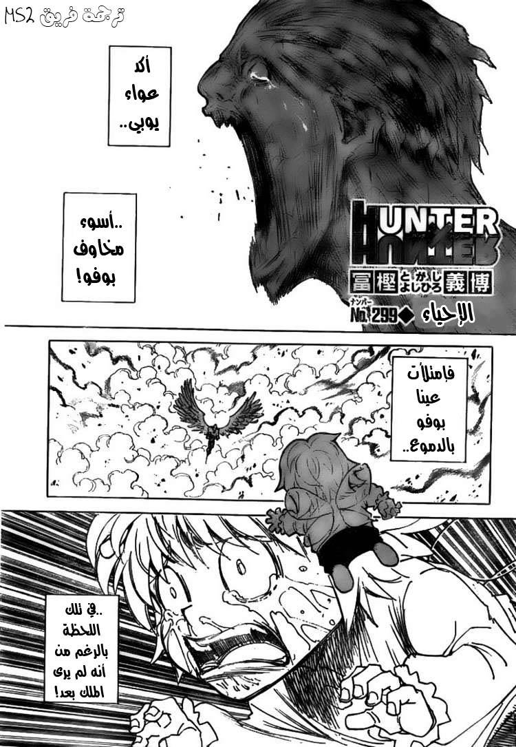 Hunter x Hunter: Chapter 299 - Page 1