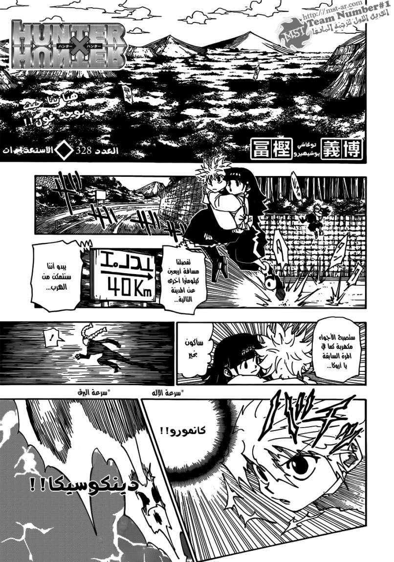 Hunter x Hunter: Chapter 328 - Page 2