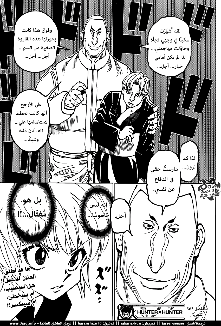 Hunter x Hunter: Chapter 363 - Page 18