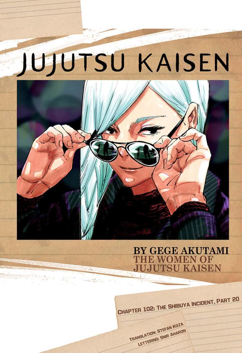 Jujutsu Kaisen: Chapter 102 - Page 1