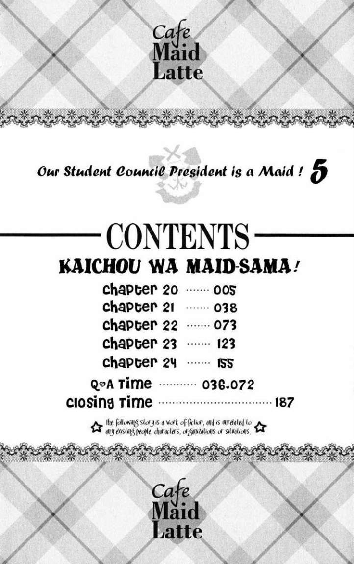 Kaichou wa Maid-sama: Chapter 20 - Page 5