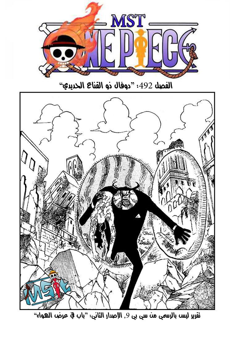 One Piece: Chapter 492 - Page 2