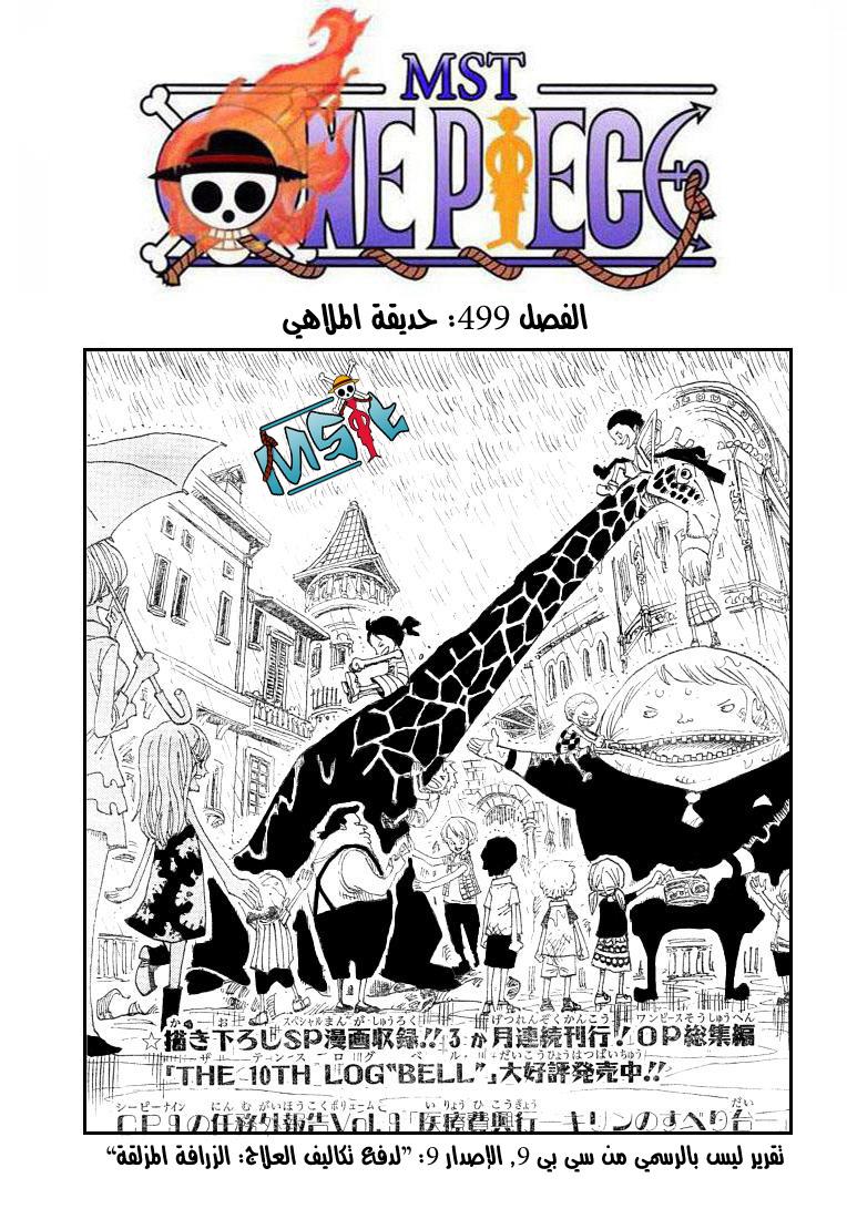 One Piece: Chapter 499 - Page 2