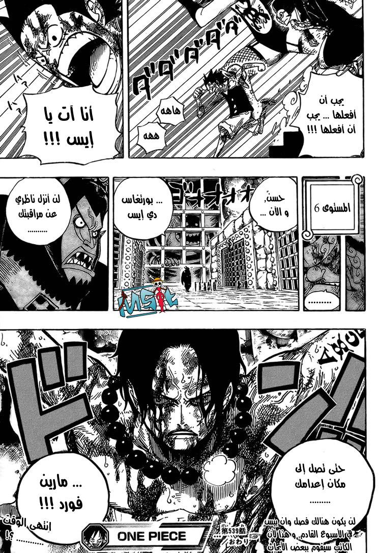 One Piece: Chapter 539 - Page 19