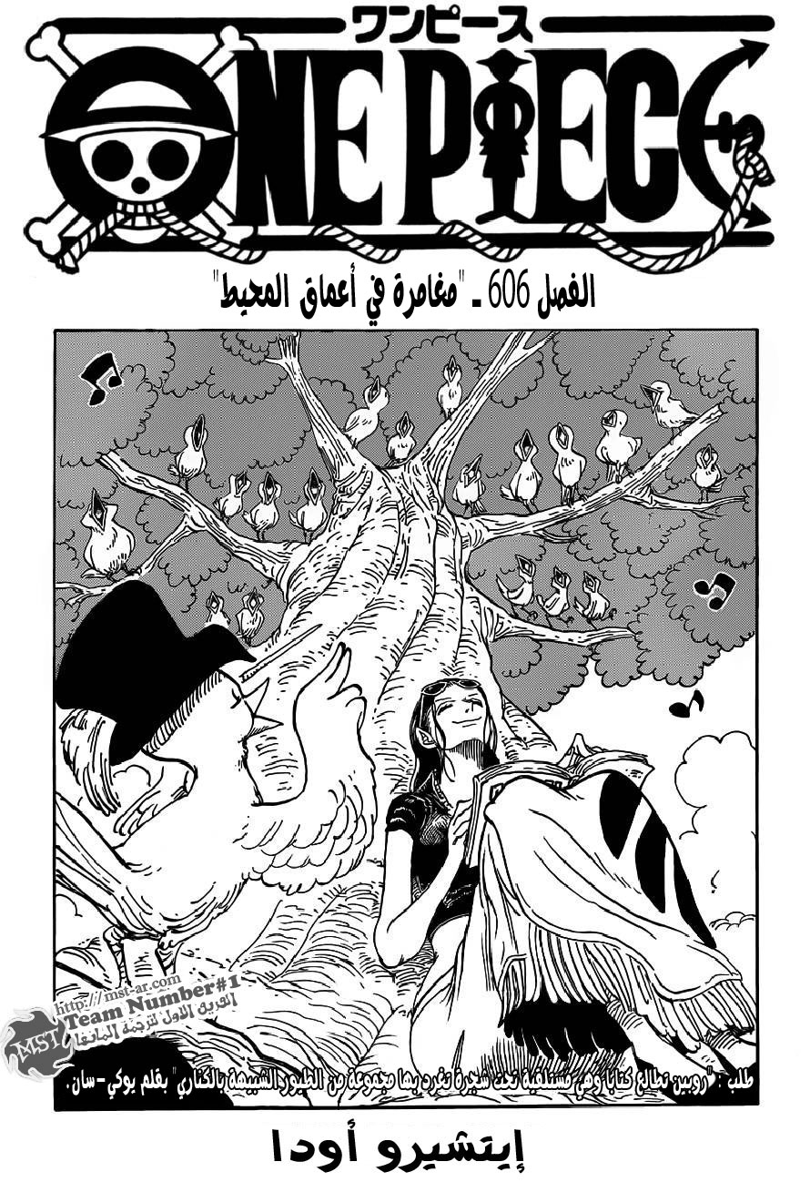 One Piece: Chapter 606 - Page 2
