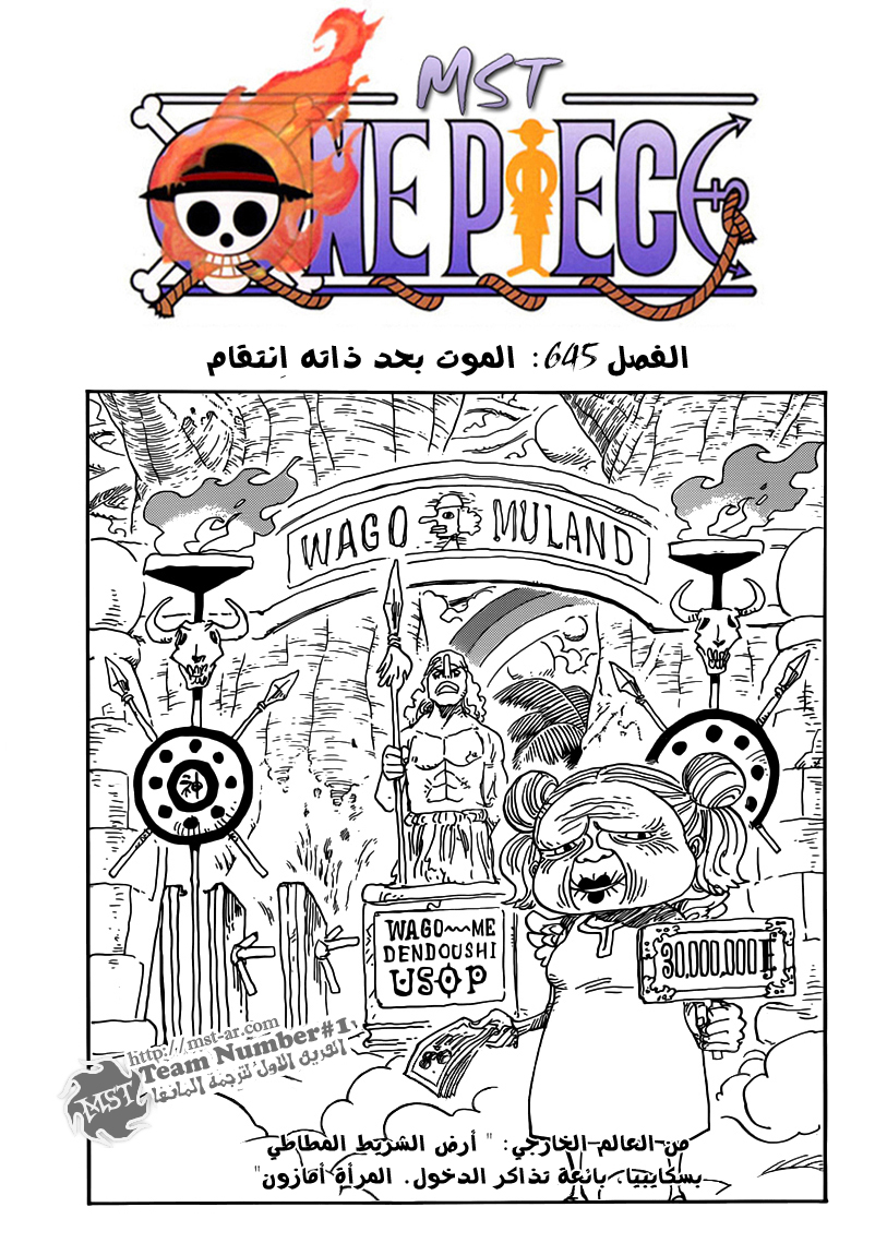 One Piece: Chapter 645 - Page 2