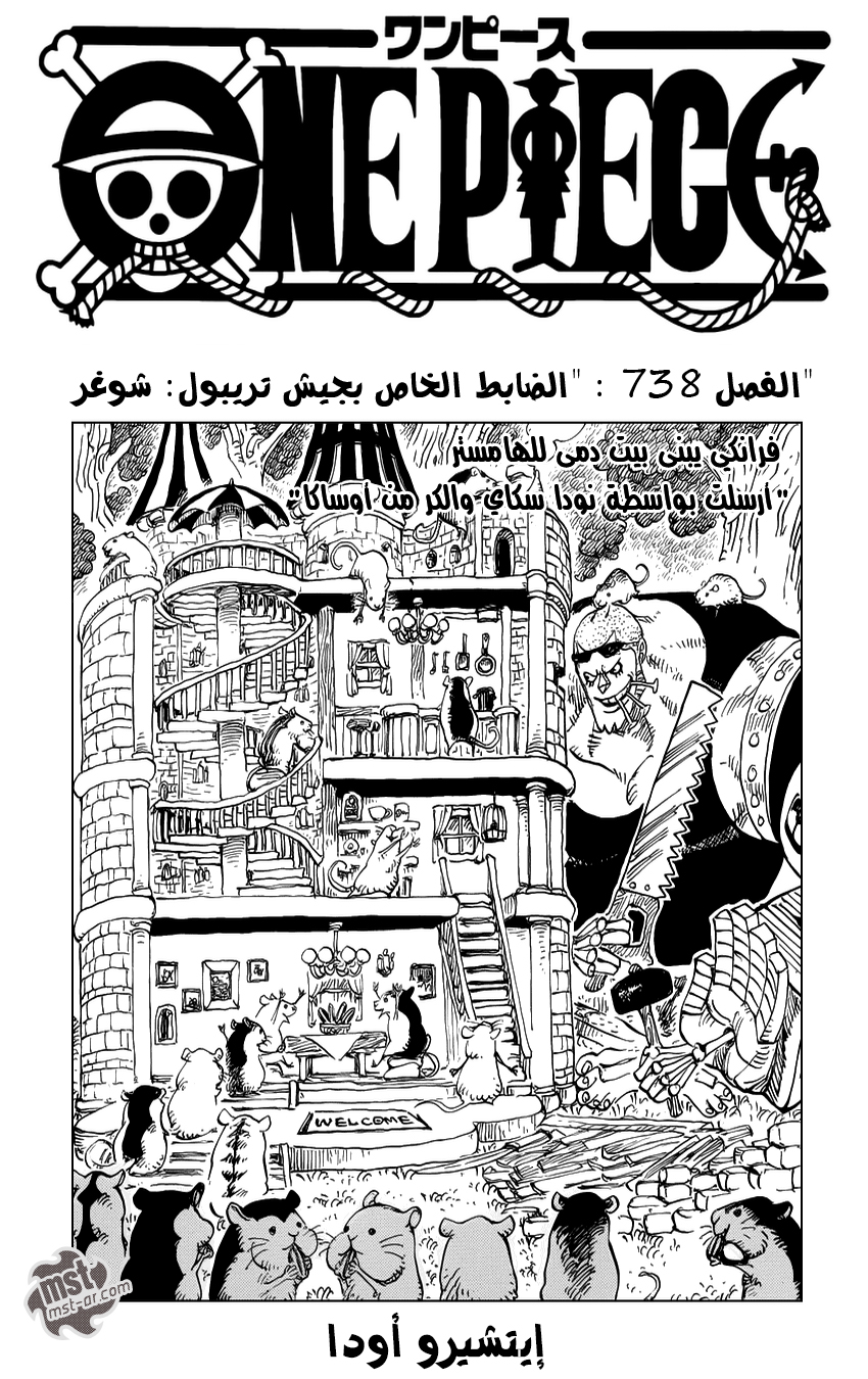 One Piece: Chapter 738 - Page 2