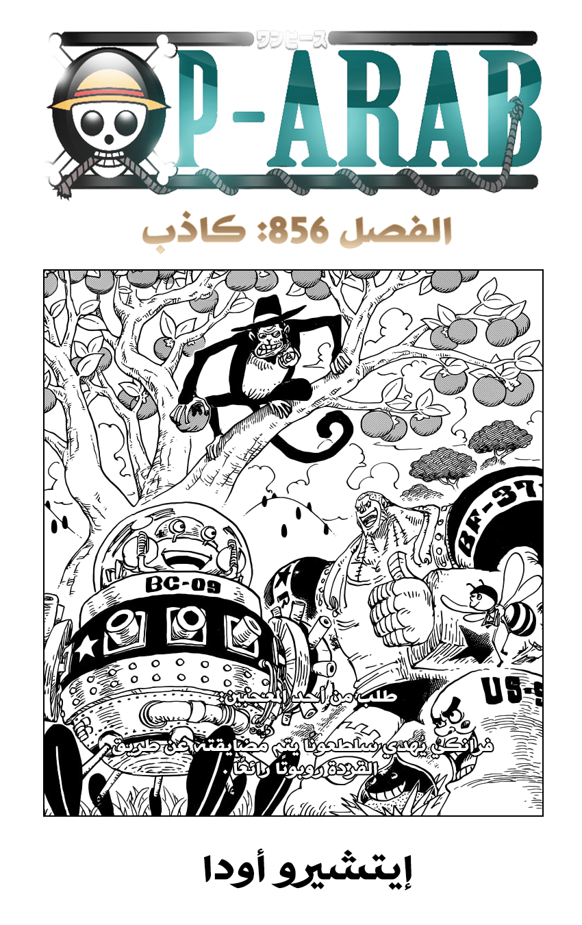 One Piece: Chapter 856 - Page 2