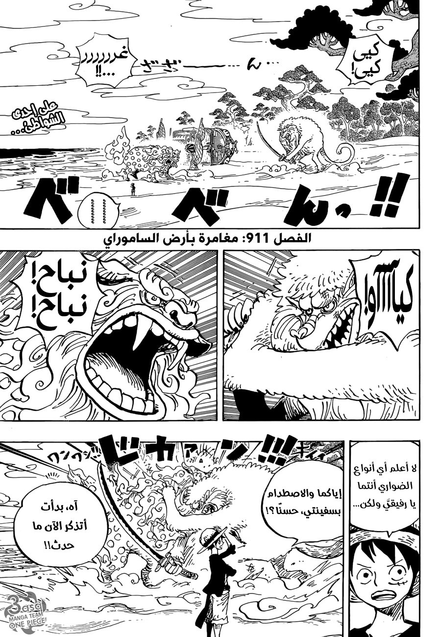 One Piece: Chapter 911 - Page 3