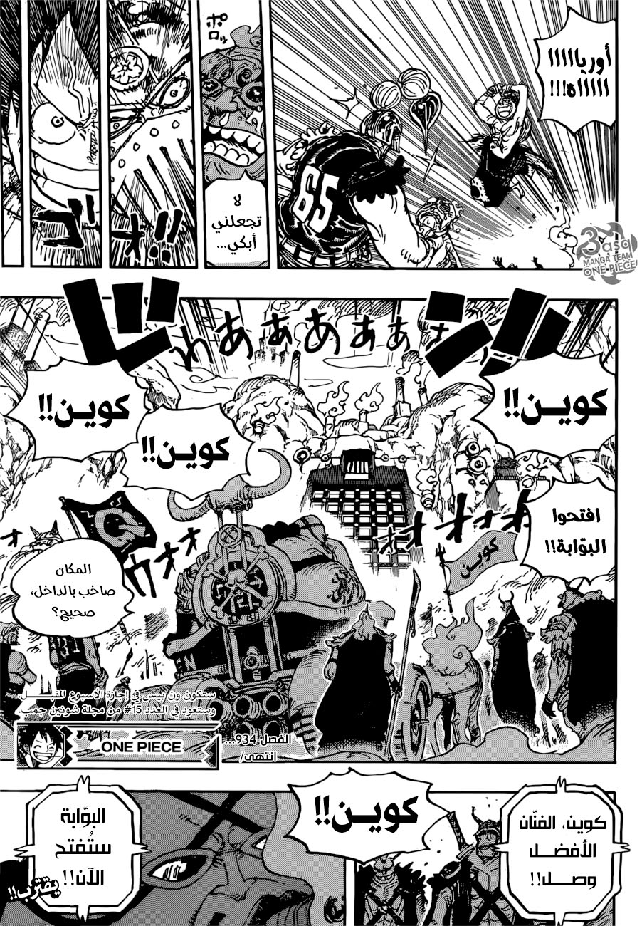 One Piece: Chapter 934 - Page 16
