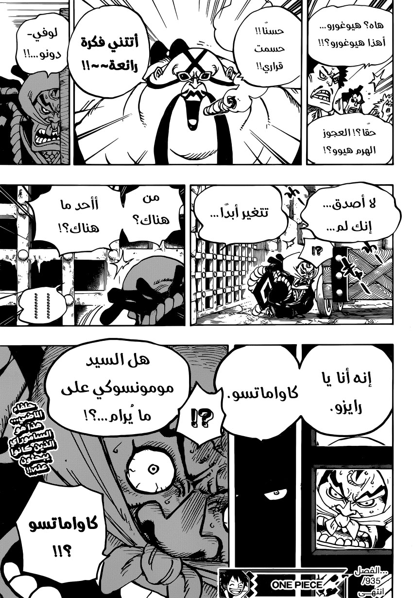 One Piece: Chapter 935 - Page 17